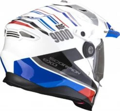 SCORPION ADF-9000 AIR DESERT Integralhelm -Scorpion scorpion adf 9000 air desert integralhelm weiss blau rot xxl 129202wbxxl 2