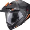SCORPION ADX-2 CAMINO Klapphelm -Scorpion scorpion adx 2 camino klapphelm matt schwarz silber orange s 129166mos 3