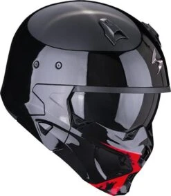 SCORPION COVERT-X TANKER Integralhelm -Scorpion scorpion covert x tanker integralhelm schwarz rot xl 129153srxl 2 1