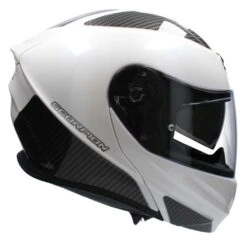 SCORPION EXO-920 FLUX Klapphelm -Scorpion scorpion exo 920 flux klapphelm pearl weiss silber s 129103wss 3 3