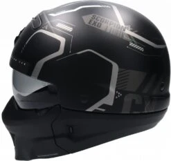 SCORPION EXO-COMBAT EVO RAM Integralhelm -Scorpion scorpion exo combat evo ram integralhelm matt schwarz silber xxl 129124ssxxl 2 2