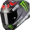 SCORPION EXO-R1 AIR FABIO MONSTER REPLICA MATT Integralhelm -Scorpion scorpion exo r1 air fabio monster replica matt integralhelm matt schwarz rot xl 129144mrxl 1