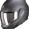 SCORPION EXO-TECH EVO CARBON SOLID Klapphelm -Scorpion scorpion exo tech evo carbon solid klapphelm matt schwarz s 129187mss