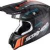 SCORPION VX-16 AIR REPLICA ROK II Motocrosshelm -Scorpion scorpion vx 16 air replica rok ii motocrosshelm schwarz orange m 129106som 1
