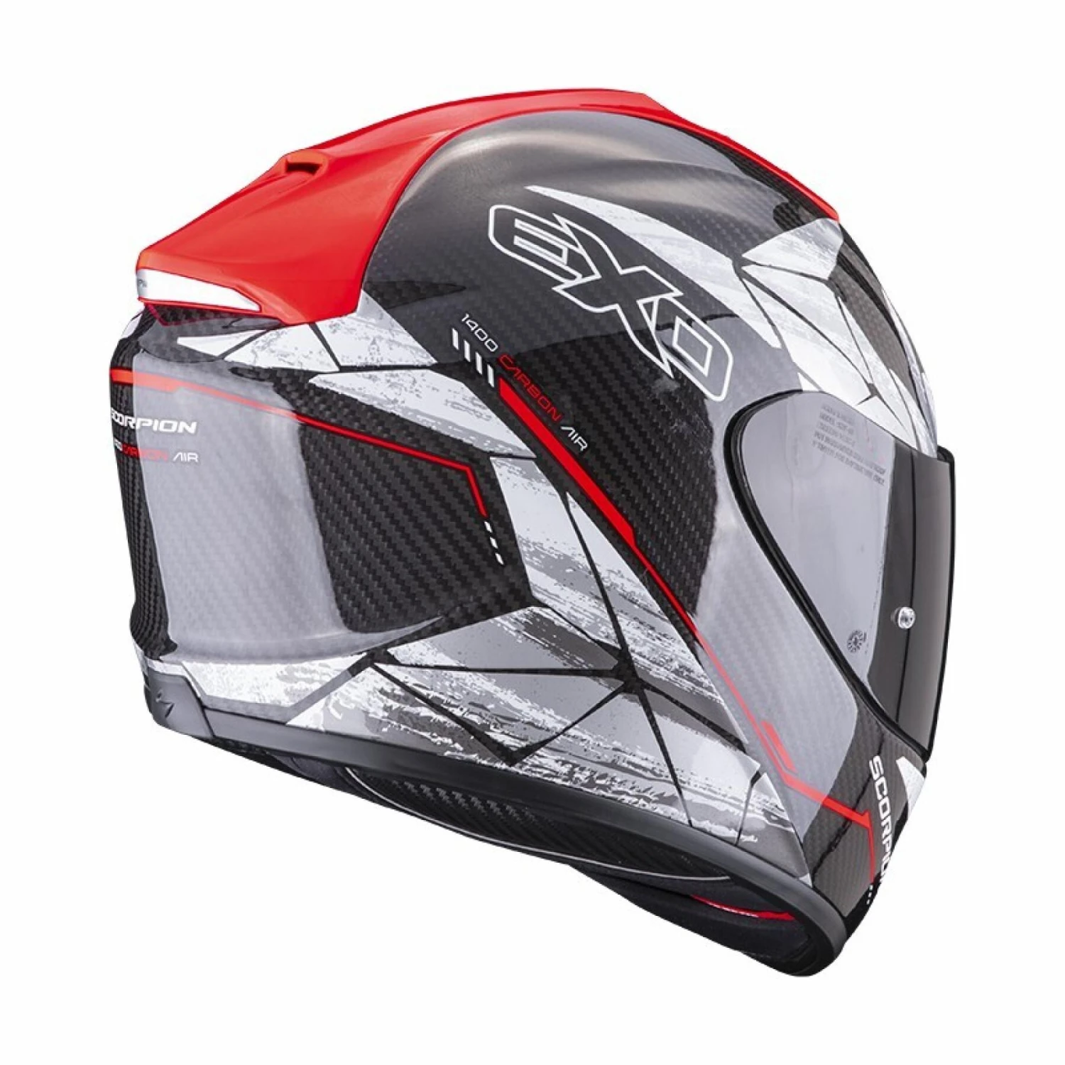 Casco Integrale Da Moto Scorpion Exo-1400 Evo Carbon Air Aranea ECE 22-06 5 Casco Integrale Da Moto Scorpion Exo-1400 Evo Carbon Air Aranea ECE 22-06 - immagine 3